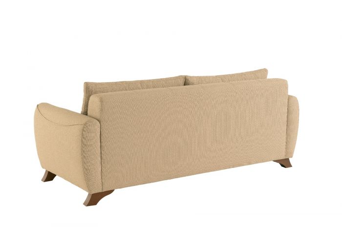 Aykon 3 Seater Sofa - Cream