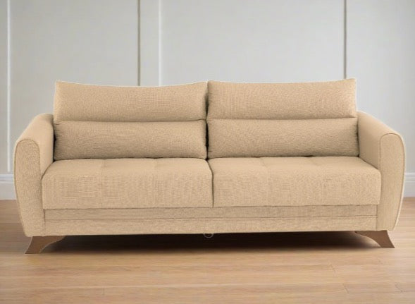 Aykon 3 Seater Sofa - Cream