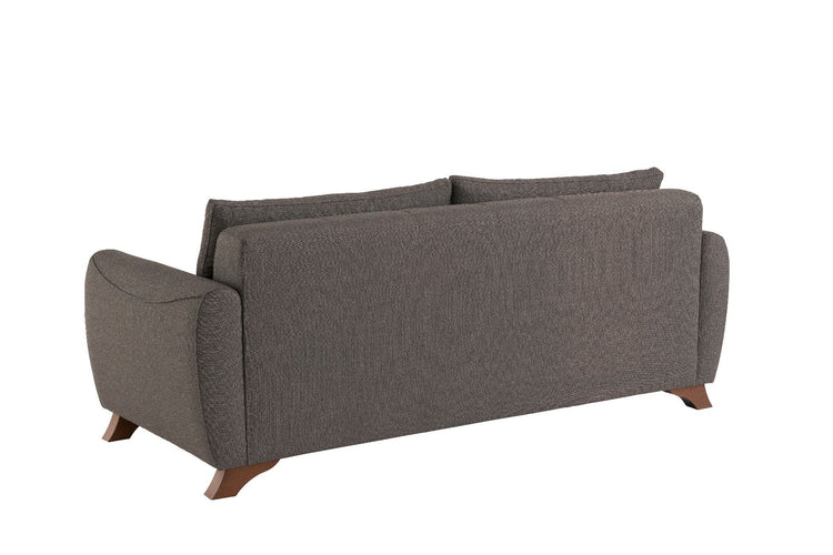 Aykon 3 Seater Sofa - Charcoal Grey