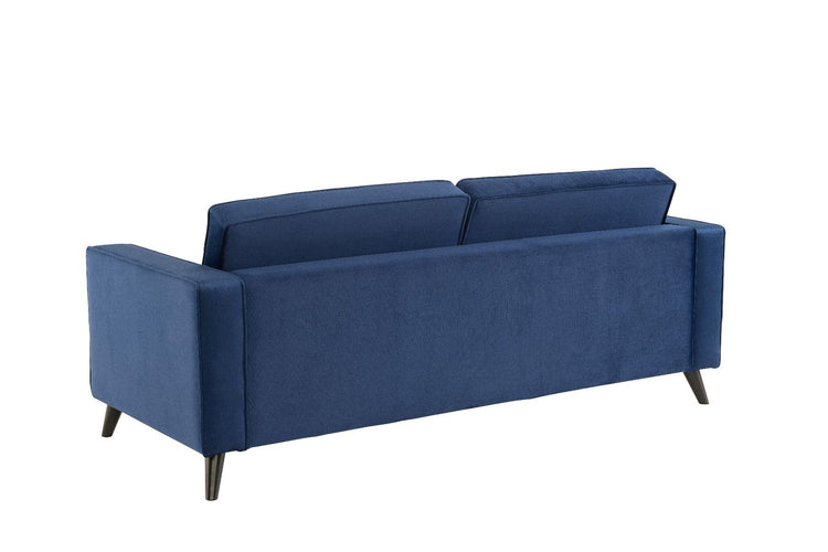 Cara 3 Seater Sofa - Navy Blue Velvet
