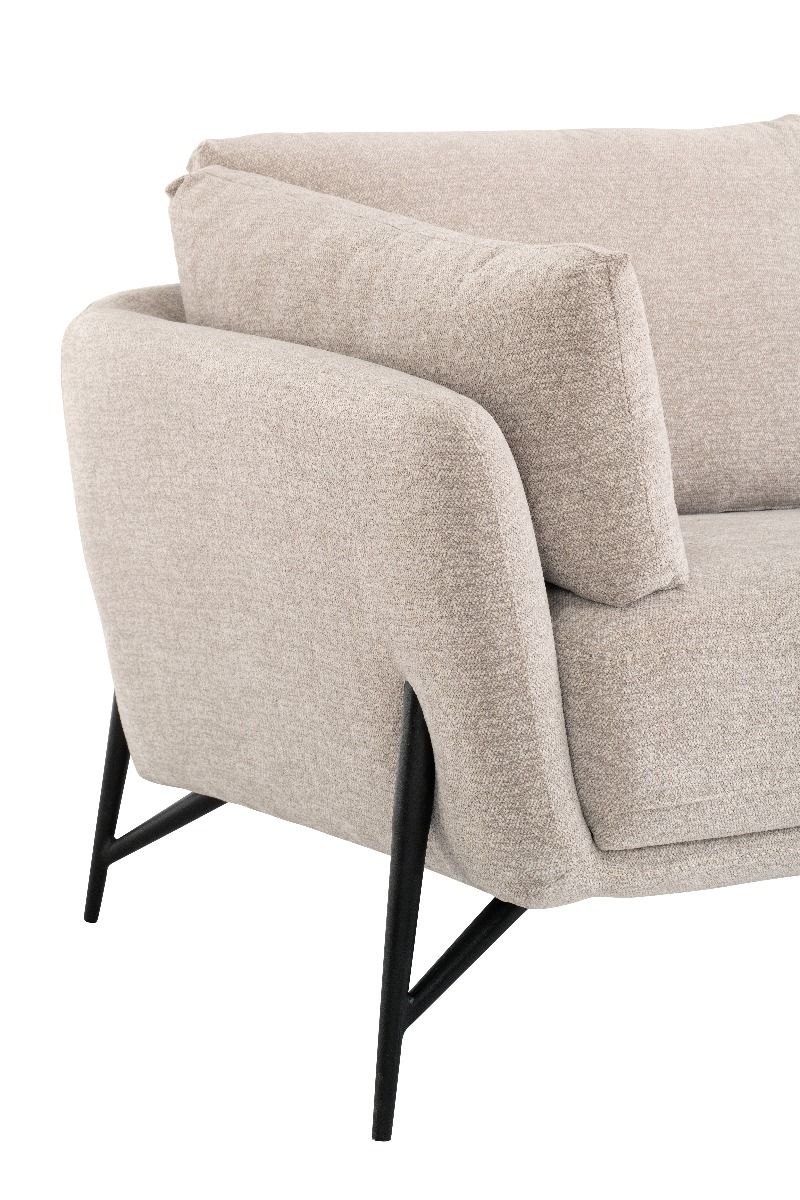 Hilton 2 Seater Sofa - Light Grey
