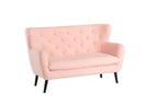 Yak 2 Seater Sofa - Pink Sheepskin