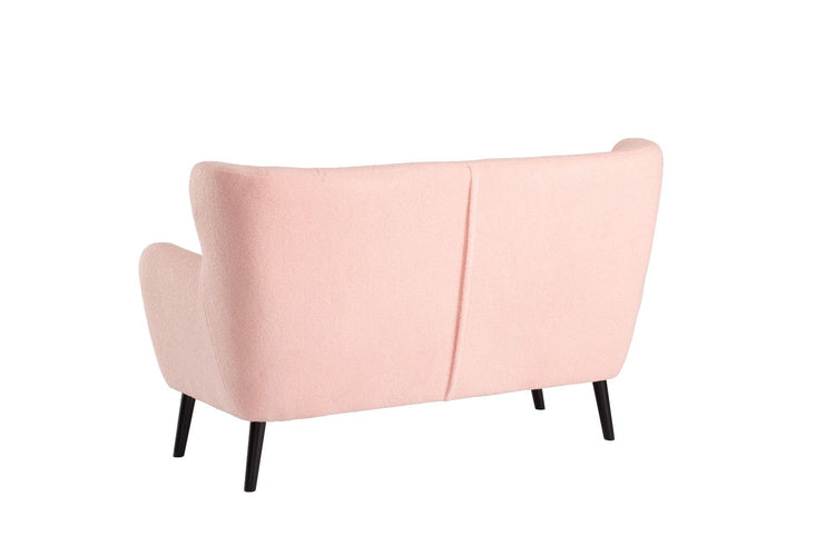 Yak 2 Seater Sofa - Pink Sheepskin