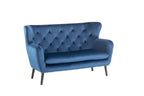 Yak 2 Seater Sofa - Blue Velvet