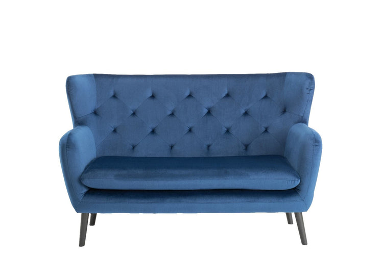 Yak 2 Seater Sofa - Blue Velvet