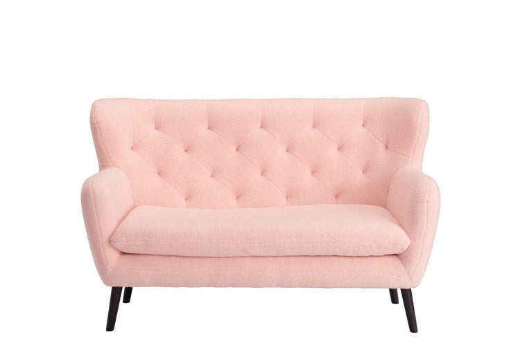 Yak 2 Seater Sofa - Pink Sheepskin