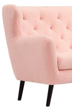Yak 2 Seater Sofa - Pink Sheepskin