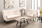 Yak 2 Seater Sofa - White Sheepskin