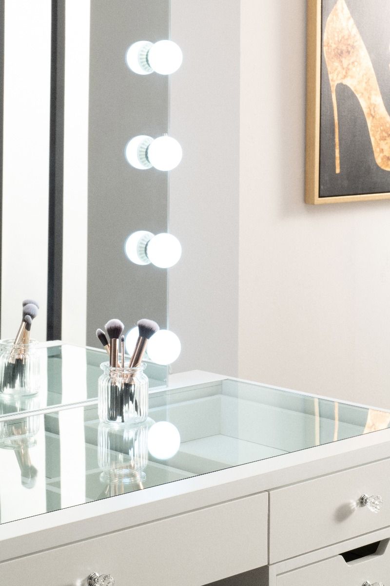 Hollywood Dressing Table Pro - White