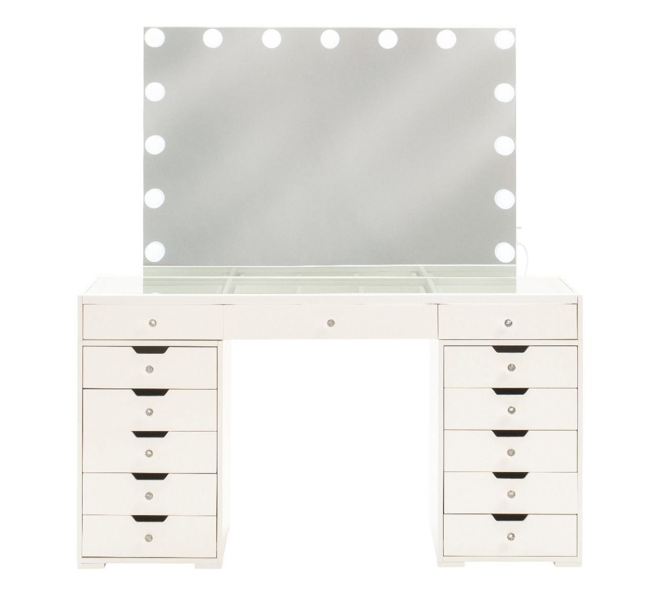 Hollywood Dressing Table Pro - White
