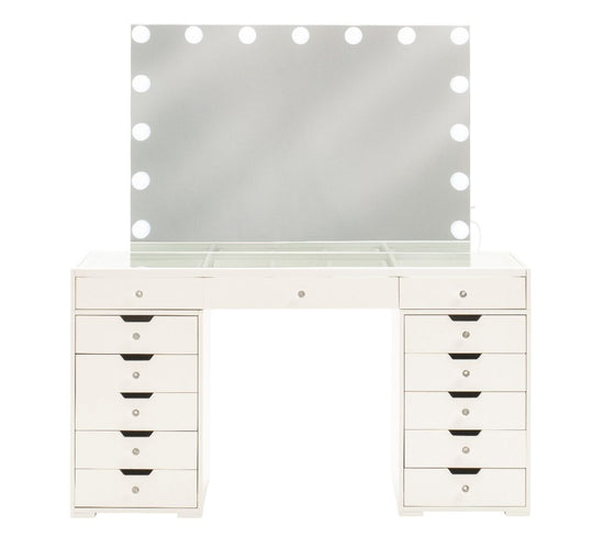 Hollywood Dressing Table Pro - White