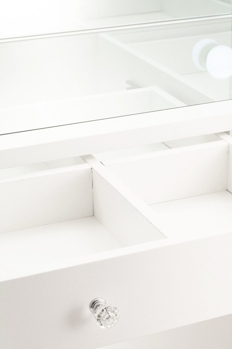 Hollywood Dressing Table Pro - White