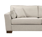 Quebec 3 Seater Sofa - Cream