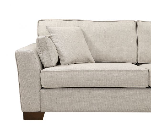 Quebec 3 Seater Sofa - Cream