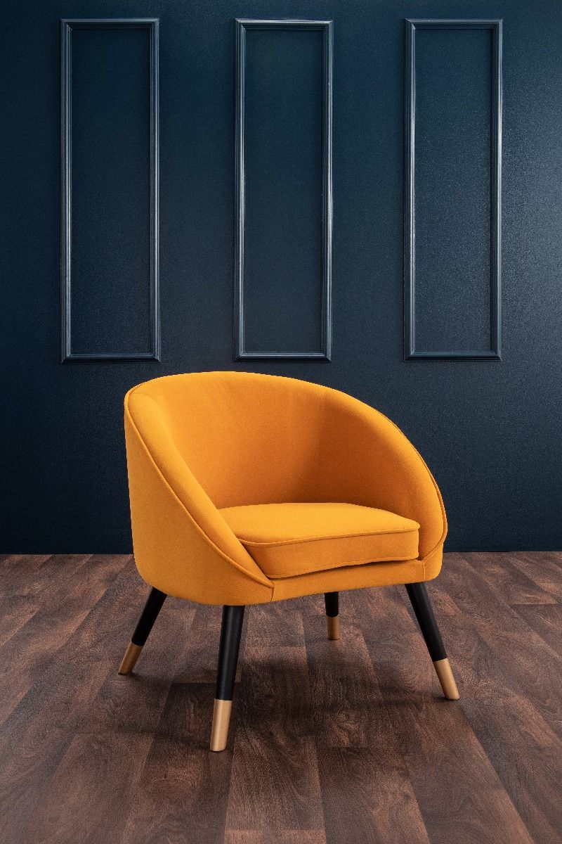 Oakley Tub Chair - Mustard