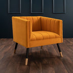 Jackson Armchair - Mustard