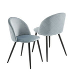 Lotus Dining Chair - Blue Mist (Set of 4)