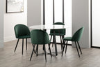 Lotus Dining Chair - Emerald Green (Set of 4)