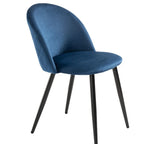 Lotus Dining Chair - Royal Blue (Set of 4)