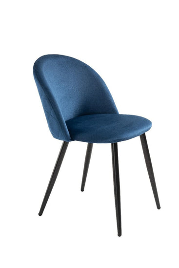 Lotus Dining Chair - Royal Blue (Set of 4)