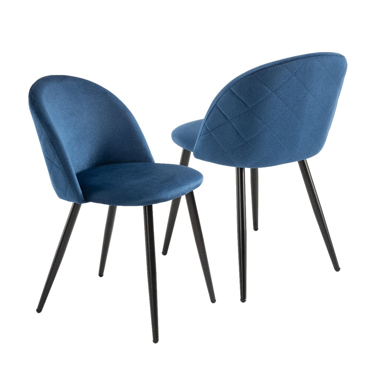 Lotus Dining Chair - Royal Blue (Set of 4)