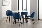Lotus Dining Chair - Royal Blue (Set of 4)