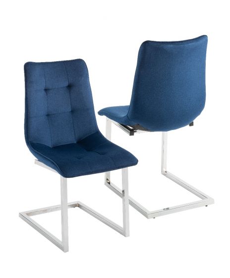 Ollie Dining Chair - Royal Blue (Set of 2)