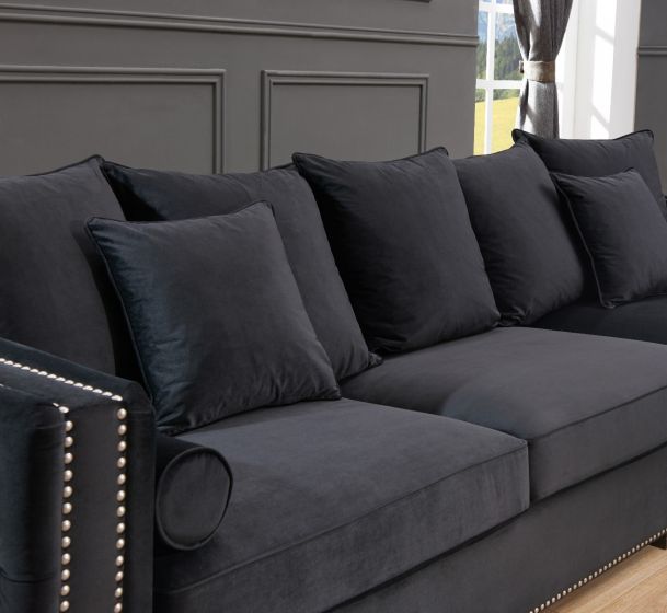 Moscow Corner Suite - Black (Right)