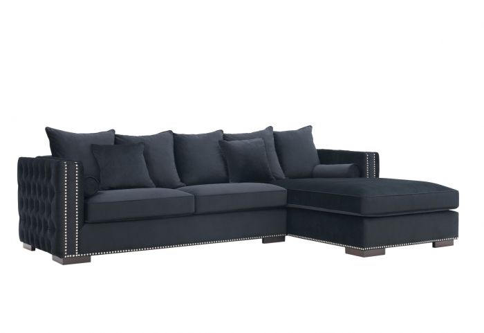Moscow Corner Suite - Black (Right)