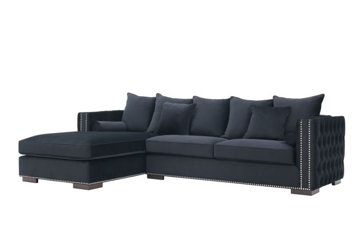 Moscow Corner Suite - Black (Left)
