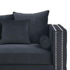 Moscow Corner Suite - Black (Left)