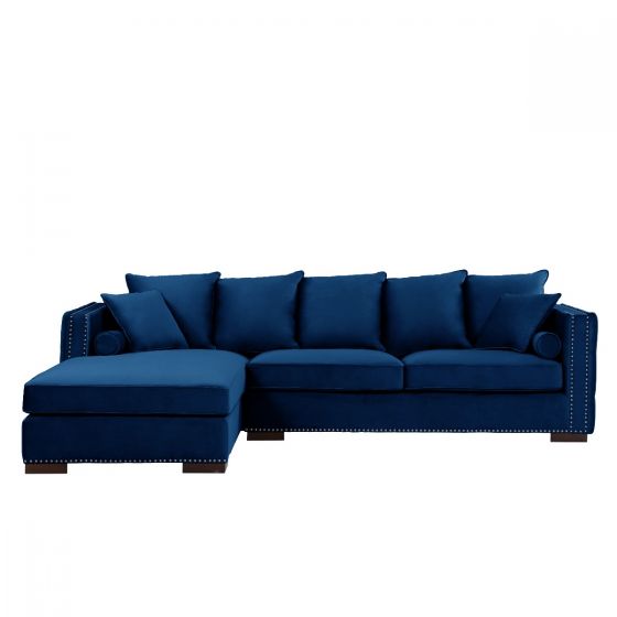Moscow Corner Suite - Royal Blue (Left)