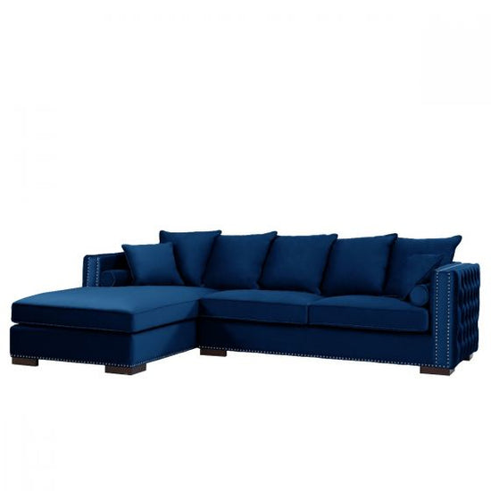 Moscow Corner Suite - Royal Blue (Left)