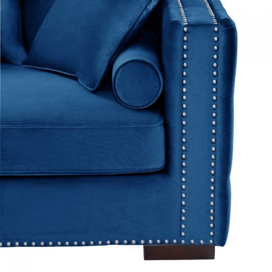 Moscow Corner Suite - Royal Blue (Left)