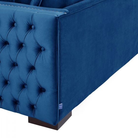Moscow Corner Suite - Royal Blue (Left)