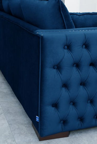 Moscow Corner Suite - Royal Blue (Right)