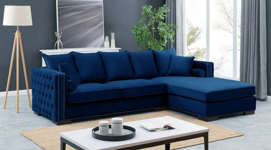 Moscow Corner Suite - Royal Blue (Right)