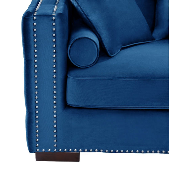 Moscow Corner Suite - Royal Blue (Right)
