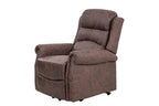 Willis Dual Motor Lift & Tilt Recliner Chair - Antique Brown